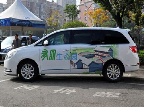 寻甸户外车贴喷绘如何保持效果?